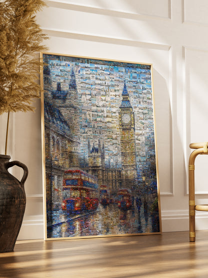 Stunning London Mosaic Artwork Featuring Iconic Landmarks and Vibrant Scenes AtelierMosaics