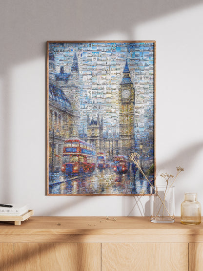 Stunning London Mosaic Artwork Featuring Iconic Landmarks and Vibrant Scenes AtelierMosaics