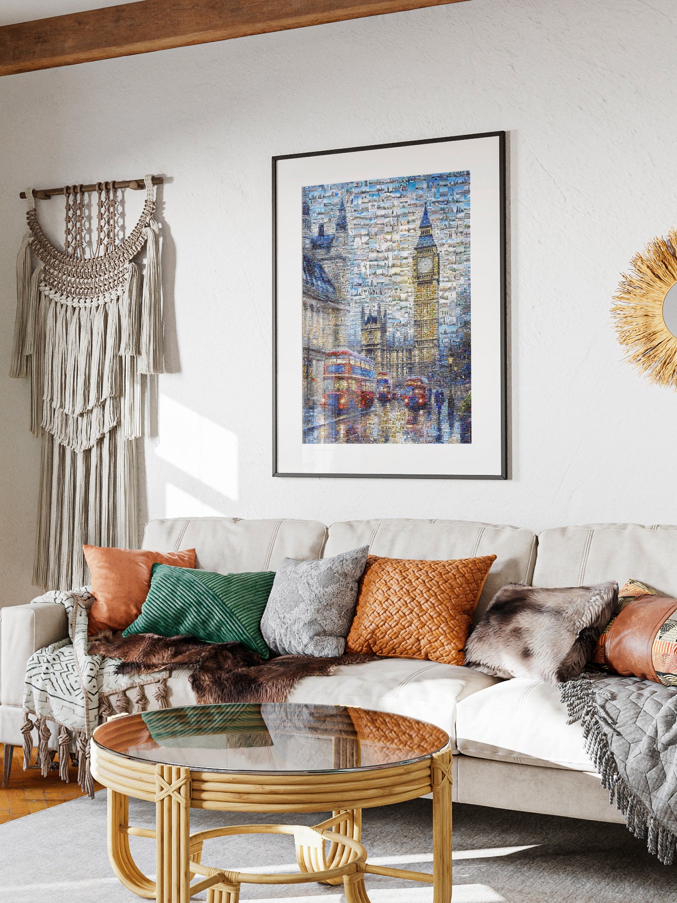 Stunning London Mosaic Artwork Featuring Iconic Landmarks and Vibrant Scenes AtelierMosaics