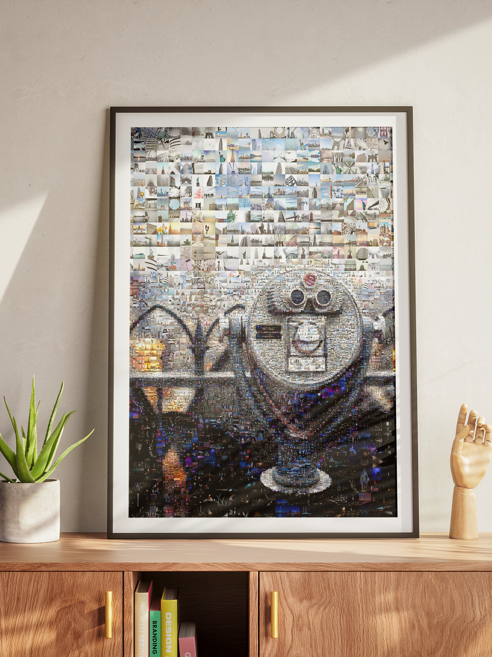 Stunning Urban Mosaic Art - Unique Wall Decor Featuring Iconic Cityscapes and Vivid Imagery AtelierMosaics