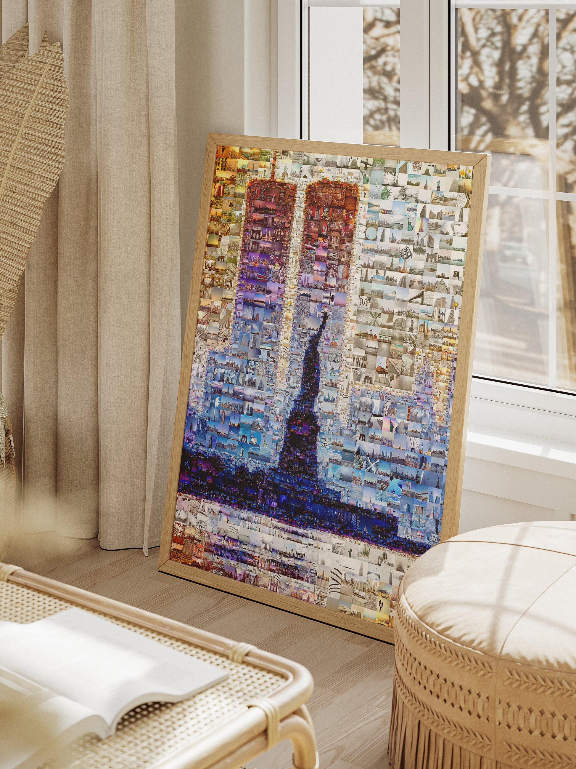 Stunning Mosaic Artwork of Iconic Landmarks - Perfect for Home or Office Decor AtelierMosaics