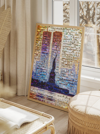 Stunning Mosaic Artwork of Iconic Landmarks - Perfect for Home or Office Decor AtelierMosaics