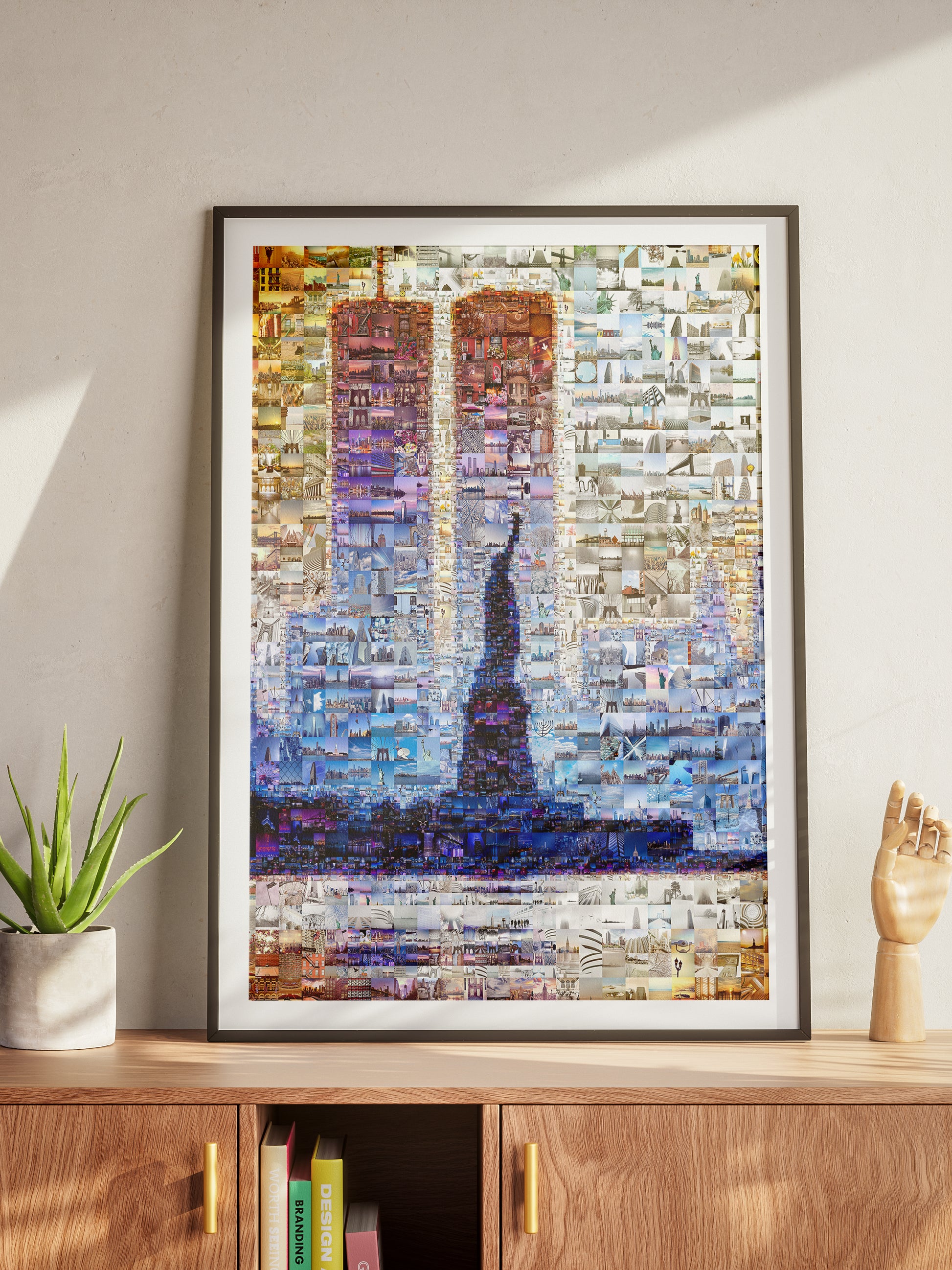 Stunning Mosaic Artwork of Iconic Landmarks - Perfect for Home or Office Decor AtelierMosaics