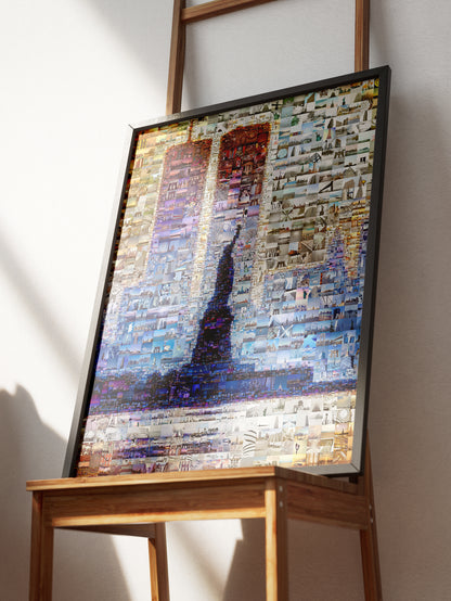 Stunning Mosaic Artwork of Iconic Landmarks - Perfect for Home or Office Decor AtelierMosaics
