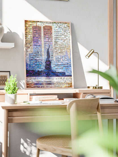 Stunning Mosaic Artwork of Iconic Landmarks - Perfect for Home or Office Decor AtelierMosaics