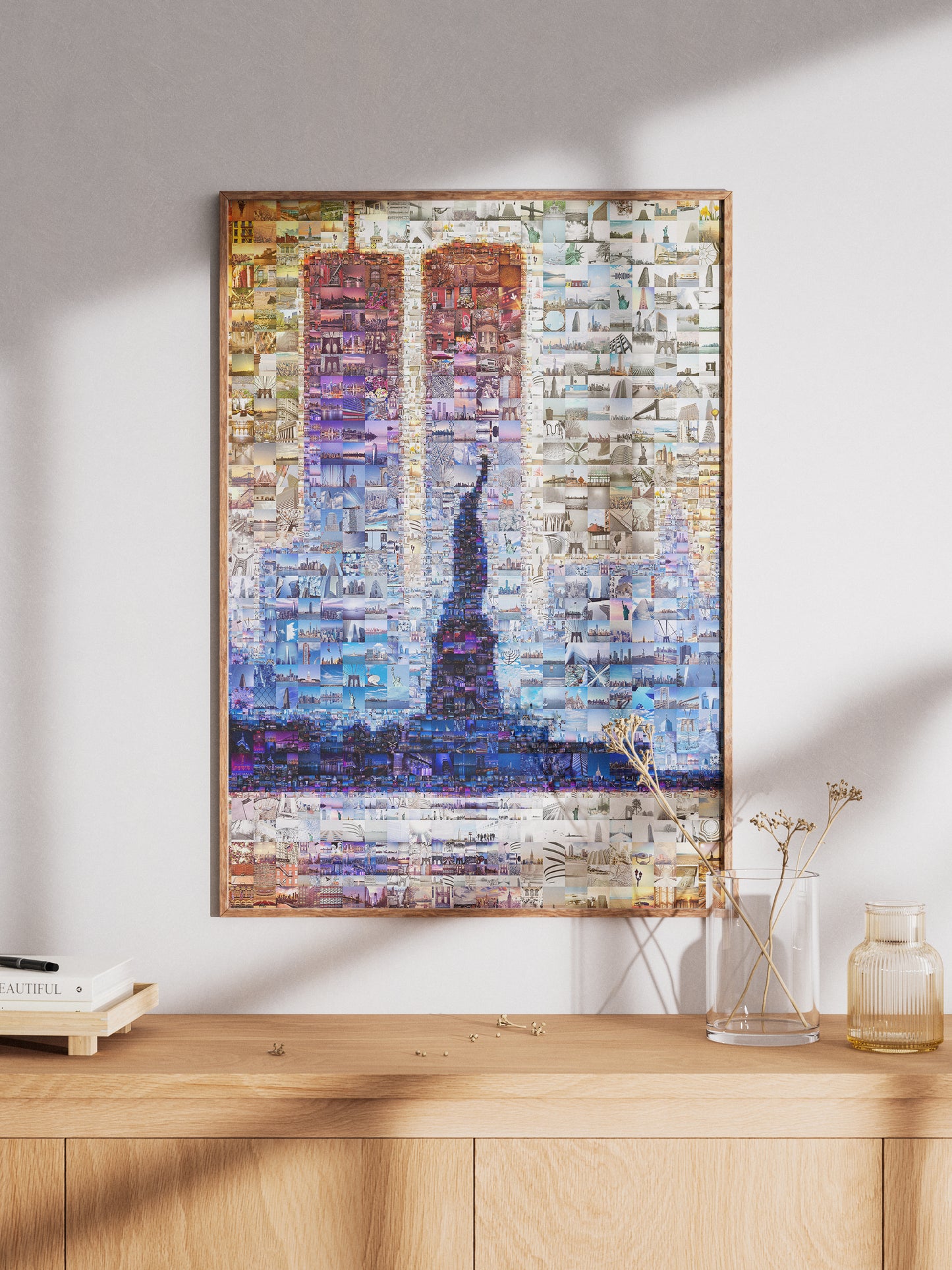 Stunning Mosaic Artwork of Iconic Landmarks - Perfect for Home or Office Decor AtelierMosaics