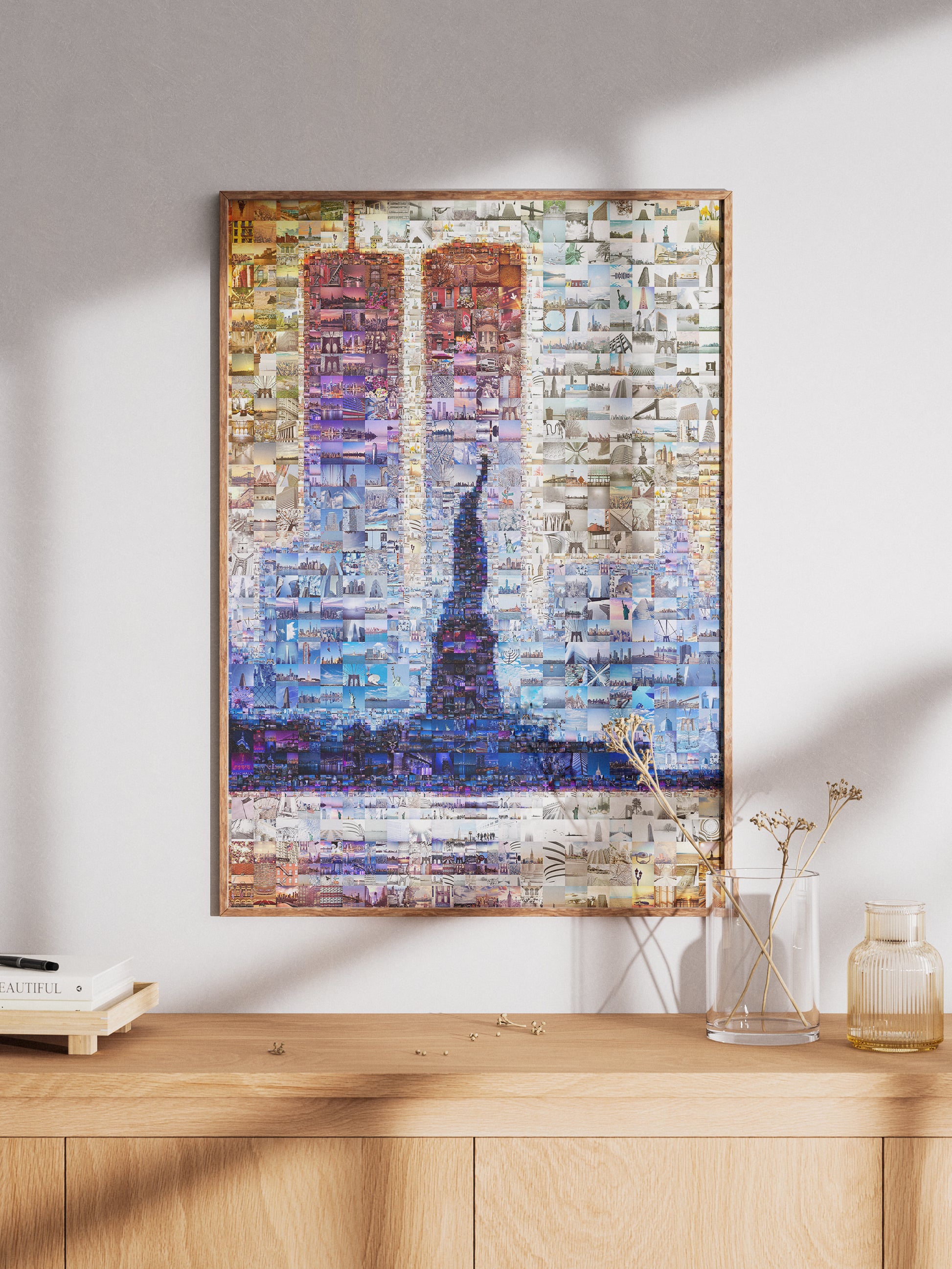 Stunning Mosaic Artwork of Iconic Landmarks - Perfect for Home or Office Decor AtelierMosaics