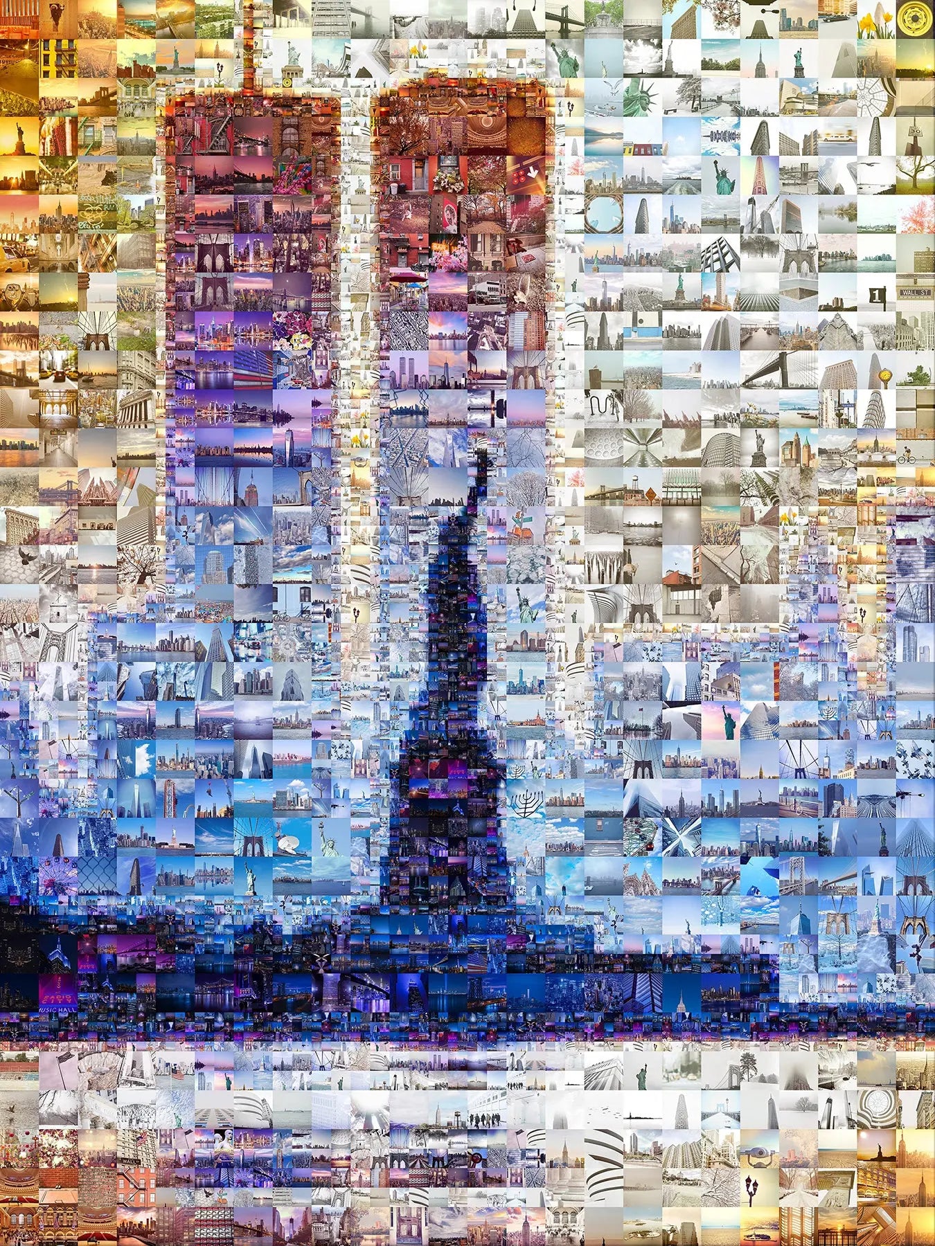 Stunning Mosaic Artwork of Iconic Landmarks - Perfect for Home or Office Decor AtelierMosaics