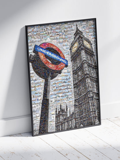 Stunning London Mosaic Artwork Featuring Iconic Landmarks - Perfect for Home Decor AtelierMosaics