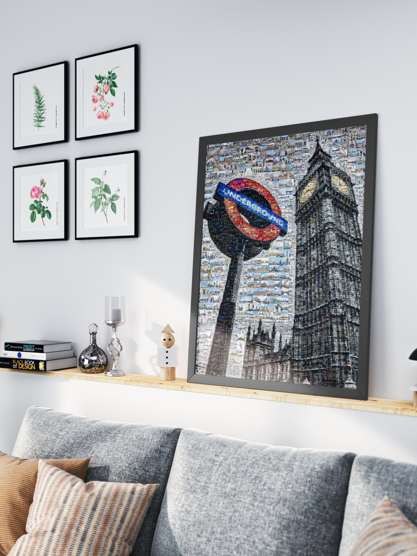 Stunning London Mosaic Artwork Featuring Iconic Landmarks - Perfect for Home Decor AtelierMosaics