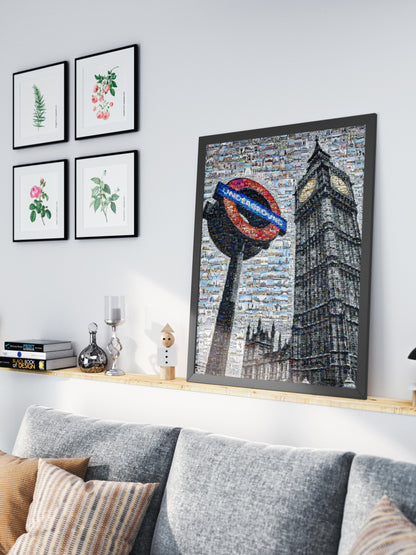 Stunning London Mosaic Artwork Featuring Iconic Landmarks - Perfect for Home Decor AtelierMosaics