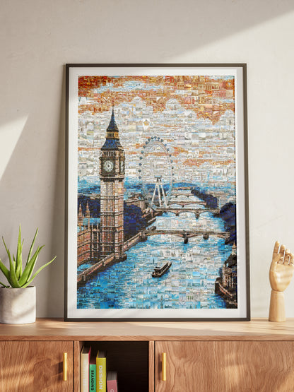 Stunning London Mosaic Artwork: Iconic Landmarks Captured in Vibrant Detail AtelierMosaics