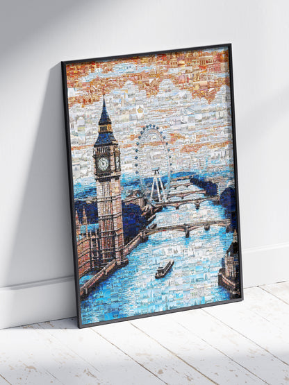Stunning London Mosaic Artwork: Iconic Landmarks Captured in Vibrant Detail AtelierMosaics