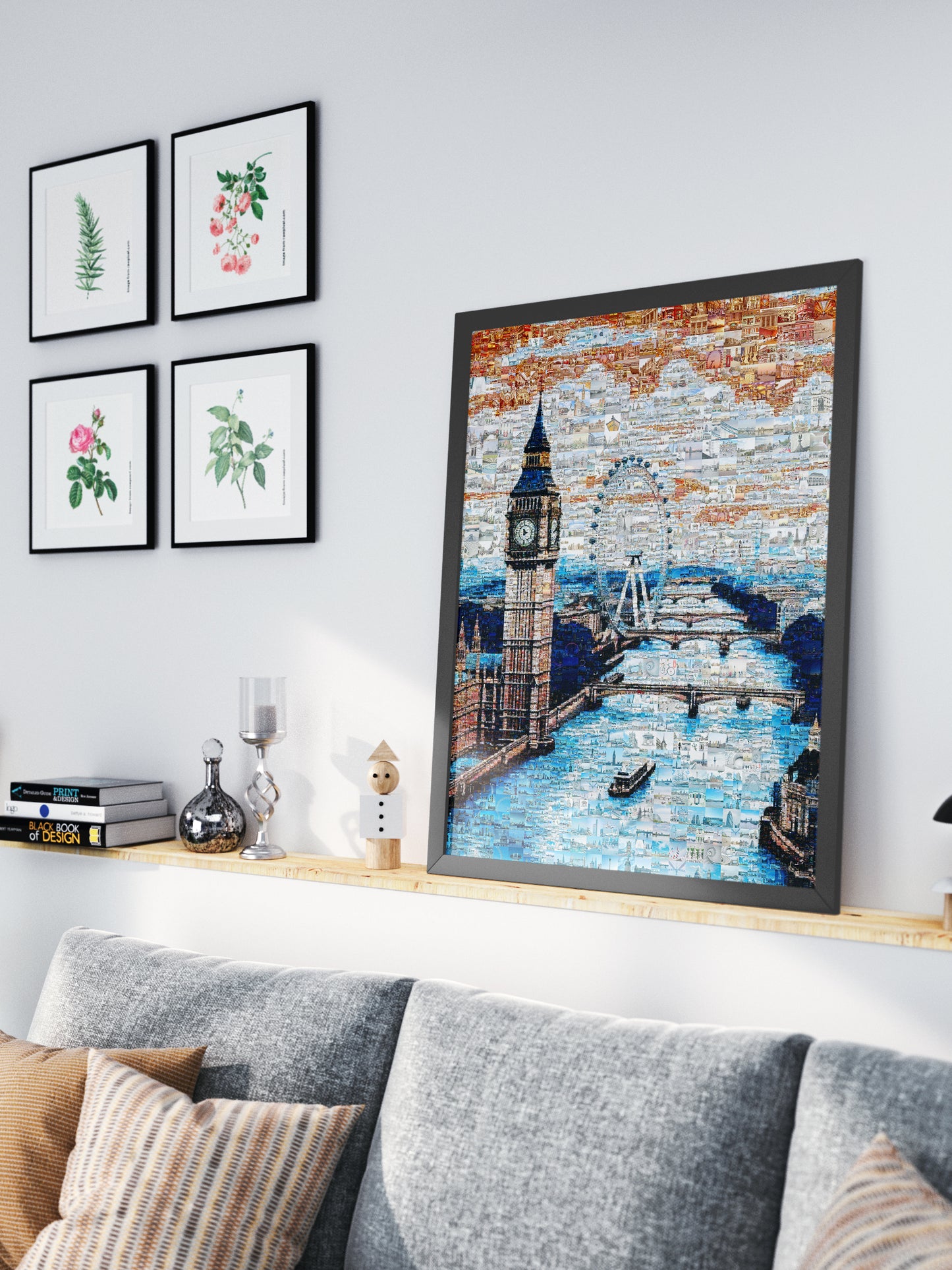 Stunning London Mosaic Artwork: Iconic Landmarks Captured in Vibrant Detail AtelierMosaics