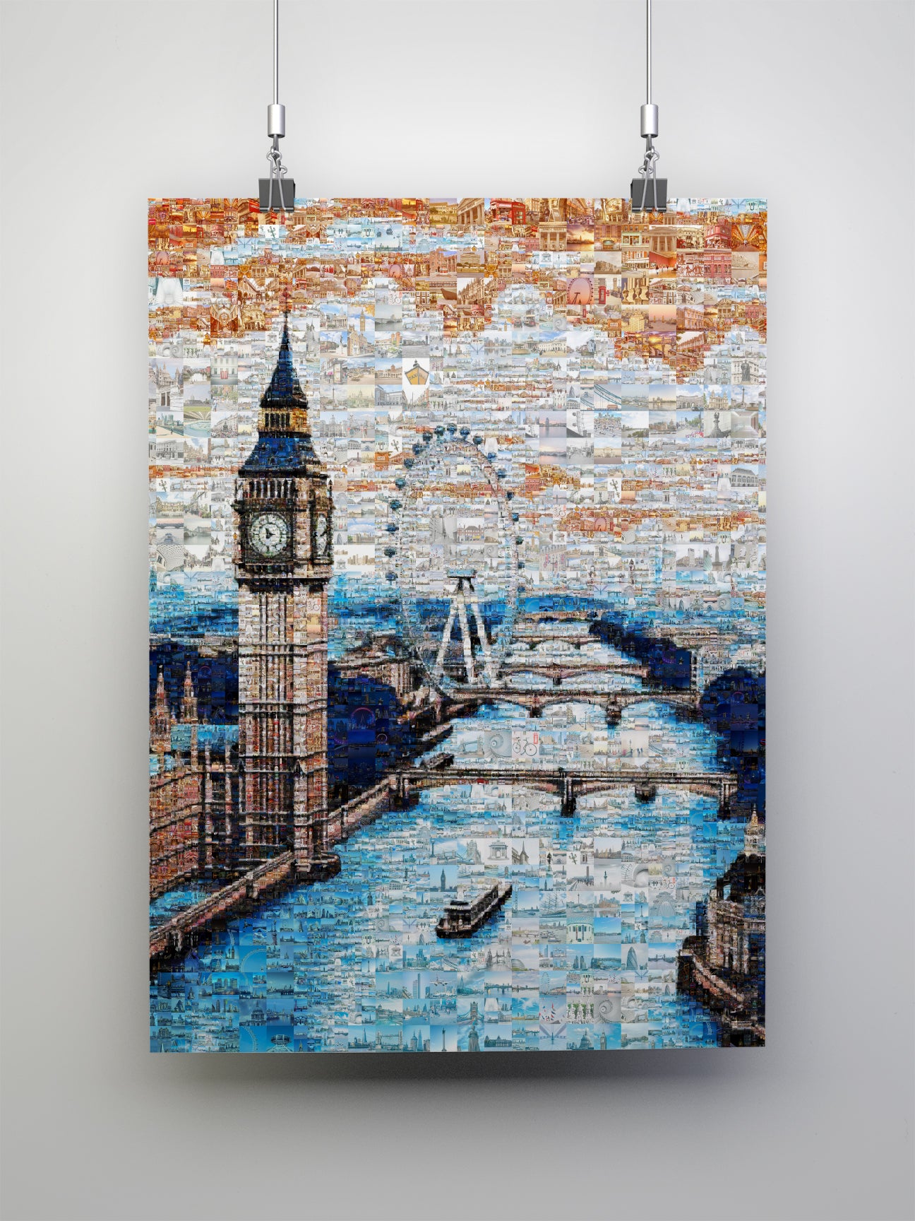 Stunning London Mosaic Artwork: Iconic Landmarks Captured in Vibrant Detail AtelierMosaics