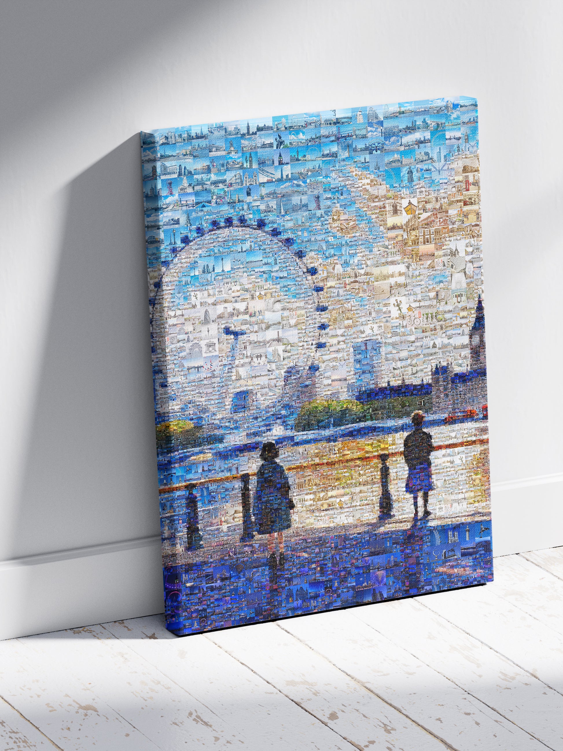 Stunning London Mosaic Artwork - Captivating Cityscape of Iconic Landmarks and Views AtelierMosaics