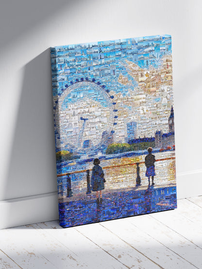 Stunning London Mosaic Artwork - Captivating Cityscape of Iconic Landmarks and Views AtelierMosaics