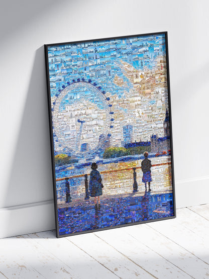 Stunning London Mosaic Artwork - Captivating Cityscape of Iconic Landmarks and Views AtelierMosaics