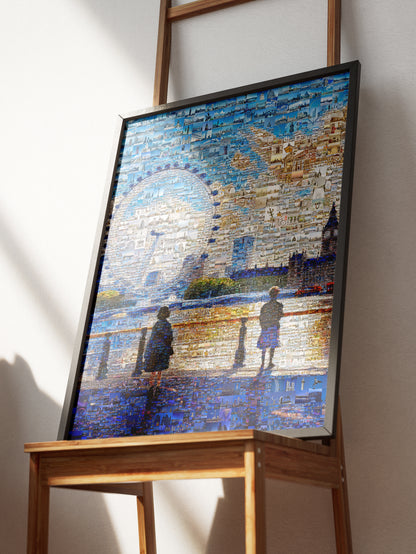 Stunning London Mosaic Artwork - Captivating Cityscape of Iconic Landmarks and Views AtelierMosaics