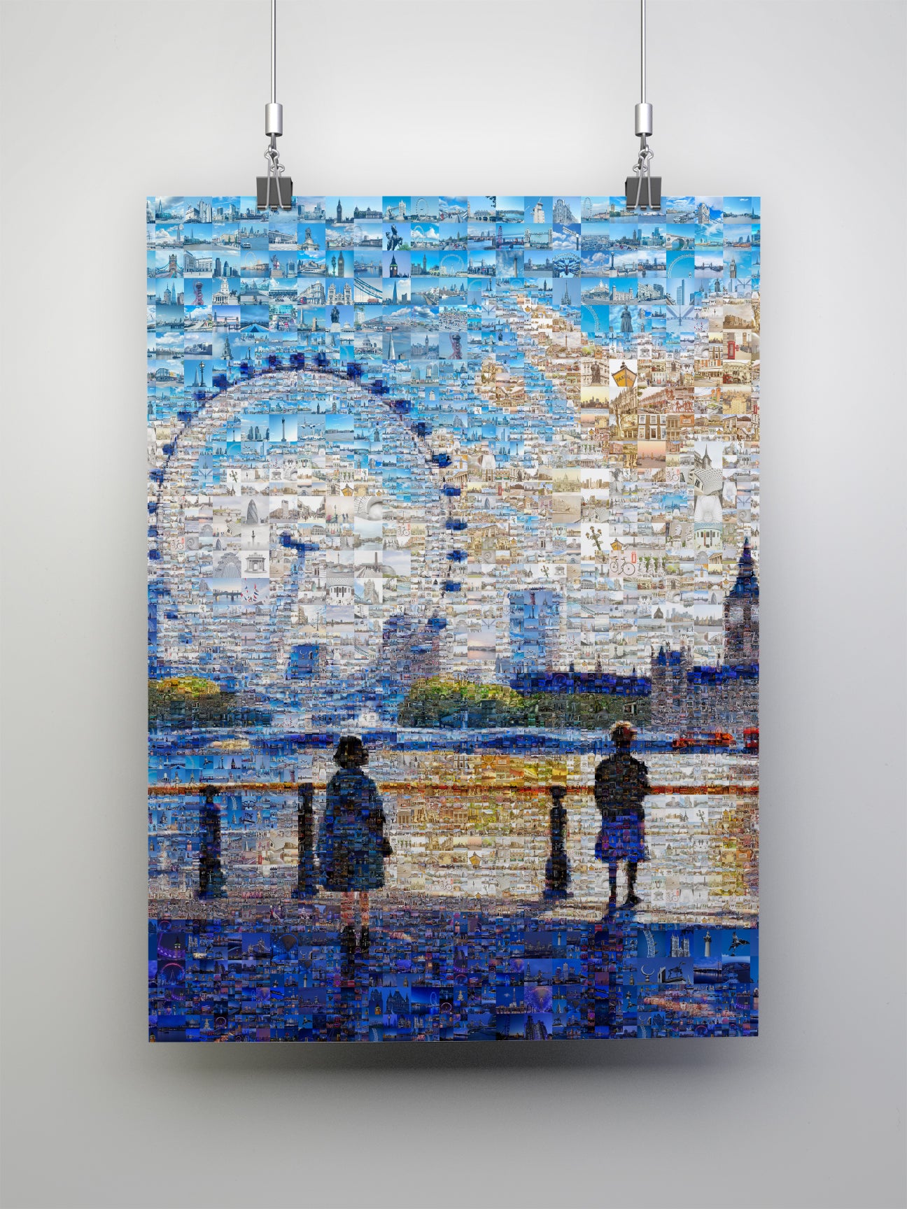 Stunning London Mosaic Artwork - Captivating Cityscape of Iconic Landmarks and Views AtelierMosaics
