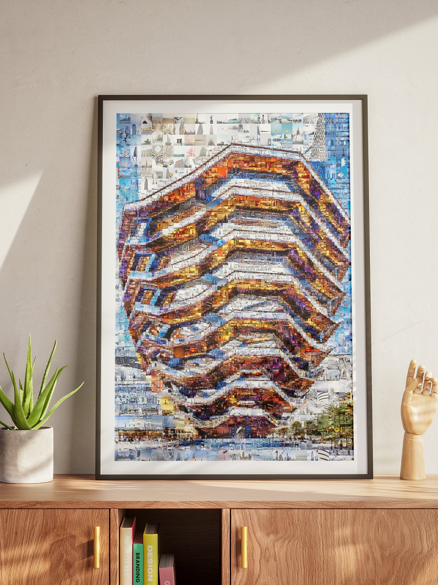 Stunning Mosaic Art Print - Vibrant Multi-Image Wall Decor for Modern Spaces AtelierMosaics