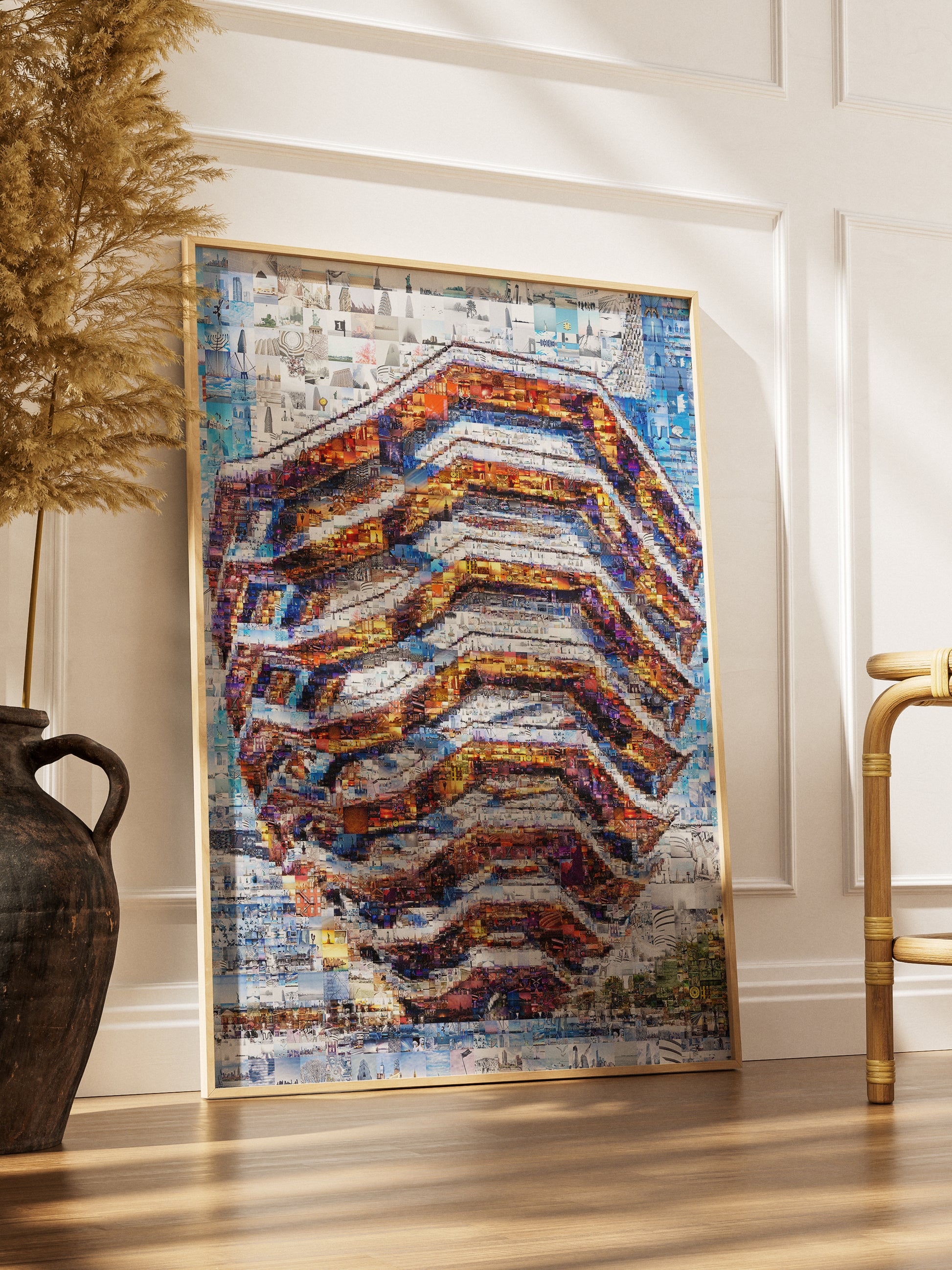 Stunning Mosaic Art Print - Vibrant Multi-Image Wall Decor for Modern Spaces AtelierMosaics