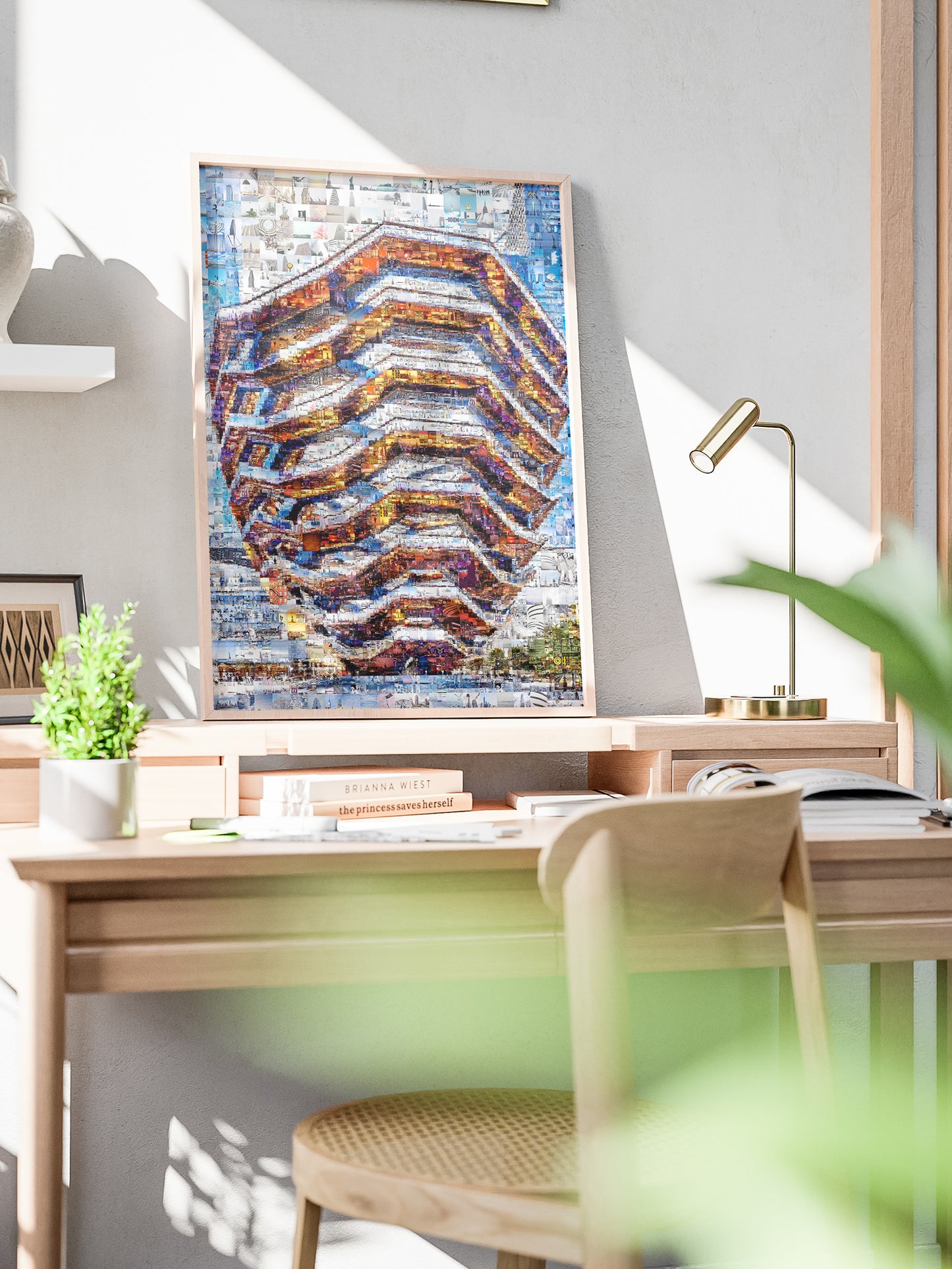 Stunning Mosaic Art Print - Vibrant Multi-Image Wall Decor for Modern Spaces AtelierMosaics