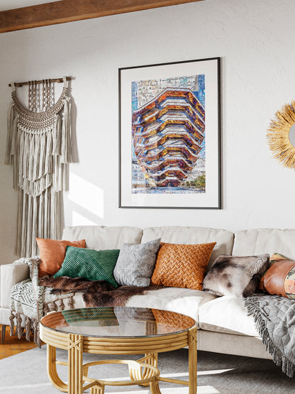 Stunning Mosaic Art Print - Vibrant Multi-Image Wall Decor for Modern Spaces AtelierMosaics