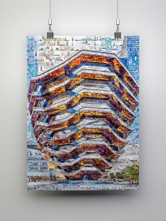 Stunning Mosaic Art Print - Vibrant Multi-Image Wall Decor for Modern Spaces