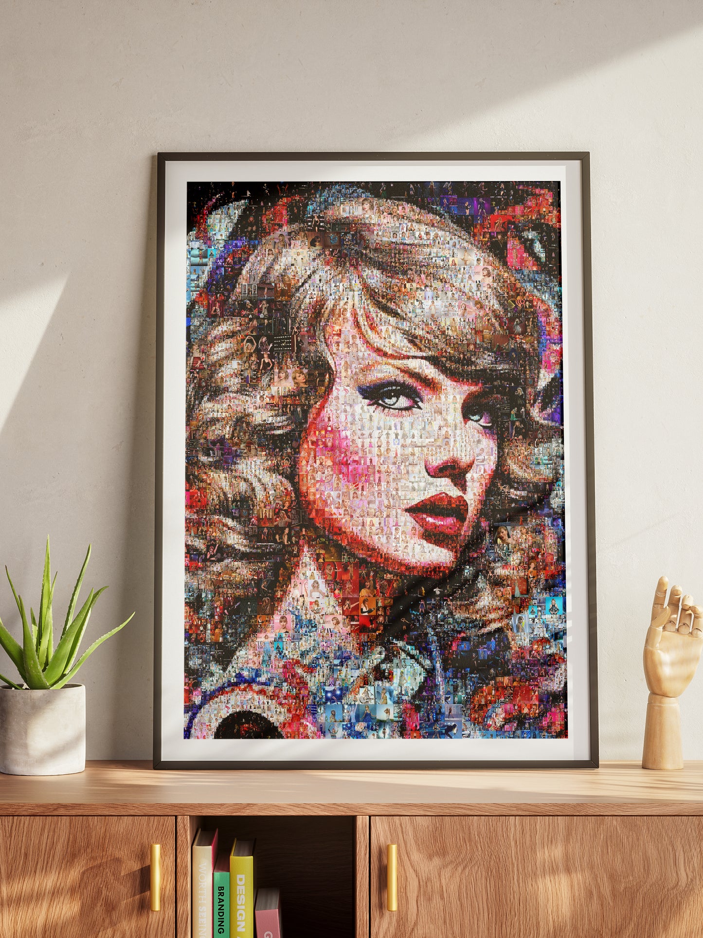 Stunning Taylor Swift Mosaic Artwork – Perfect Gift for Fans and Collectors AtelierMosaics