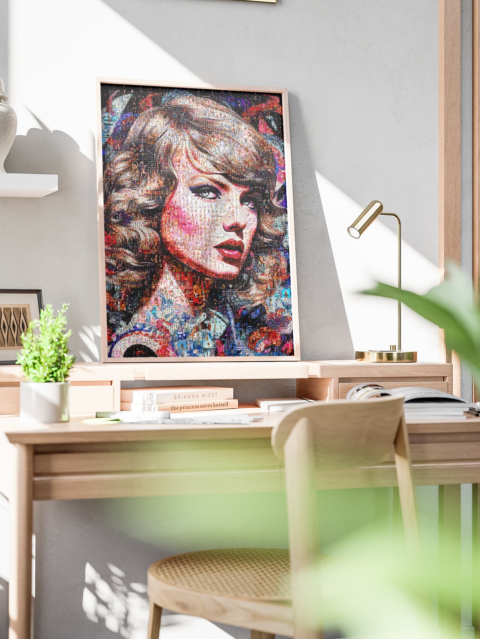 Stunning Taylor Swift Mosaic Artwork – Perfect Gift for Fans and Collectors AtelierMosaics