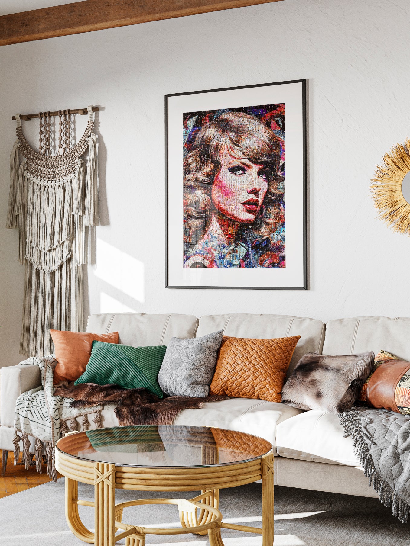 Stunning Taylor Swift Mosaic Artwork – Perfect Gift for Fans and Collectors AtelierMosaics
