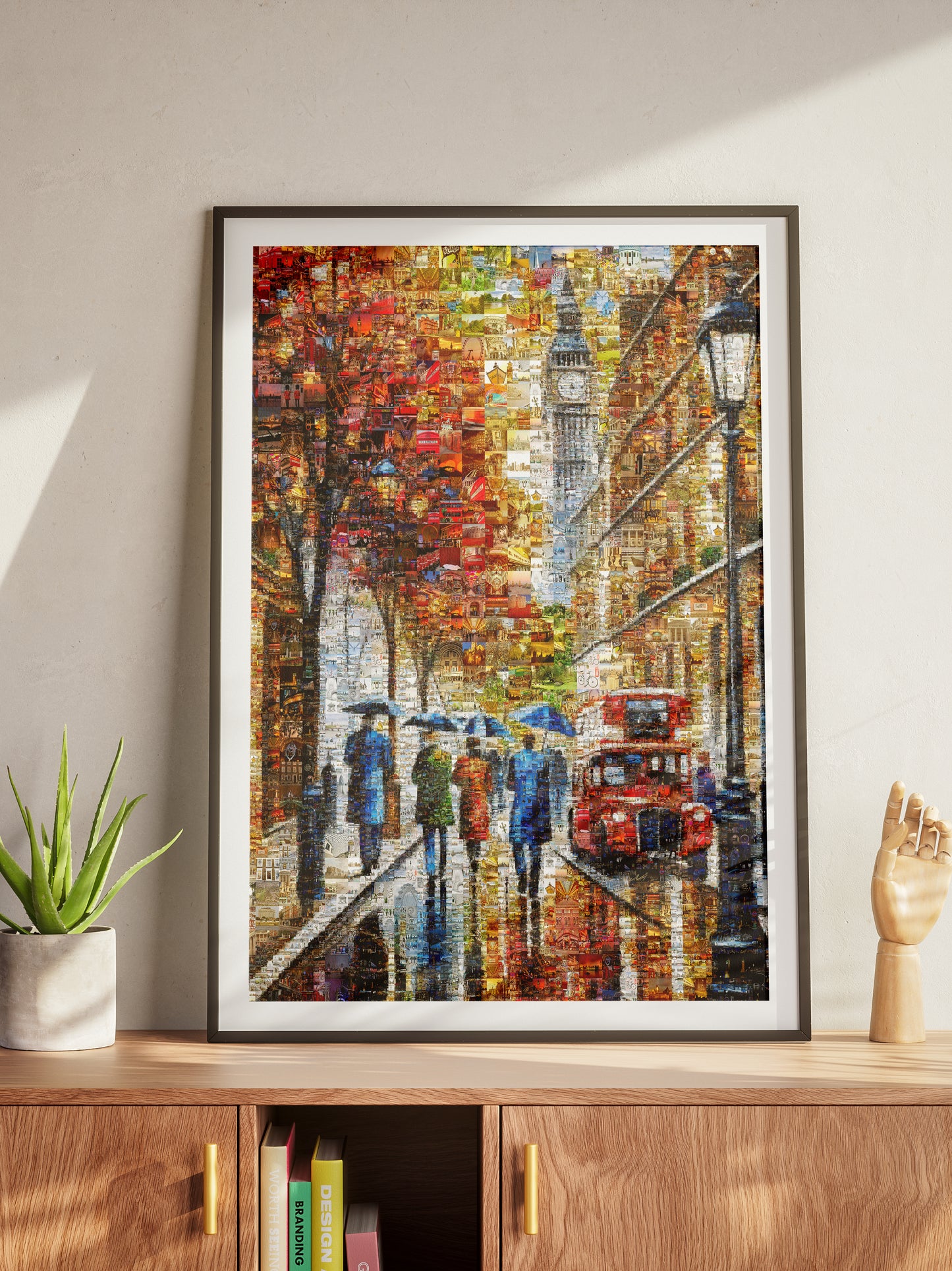 Stunning London Mosaic Artwork - Capture the Essence of the City in Vibrant Colors AtelierMosaics