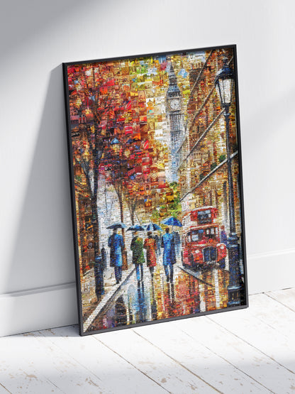 Stunning London Mosaic Artwork - Capture the Essence of the City in Vibrant Colors AtelierMosaics