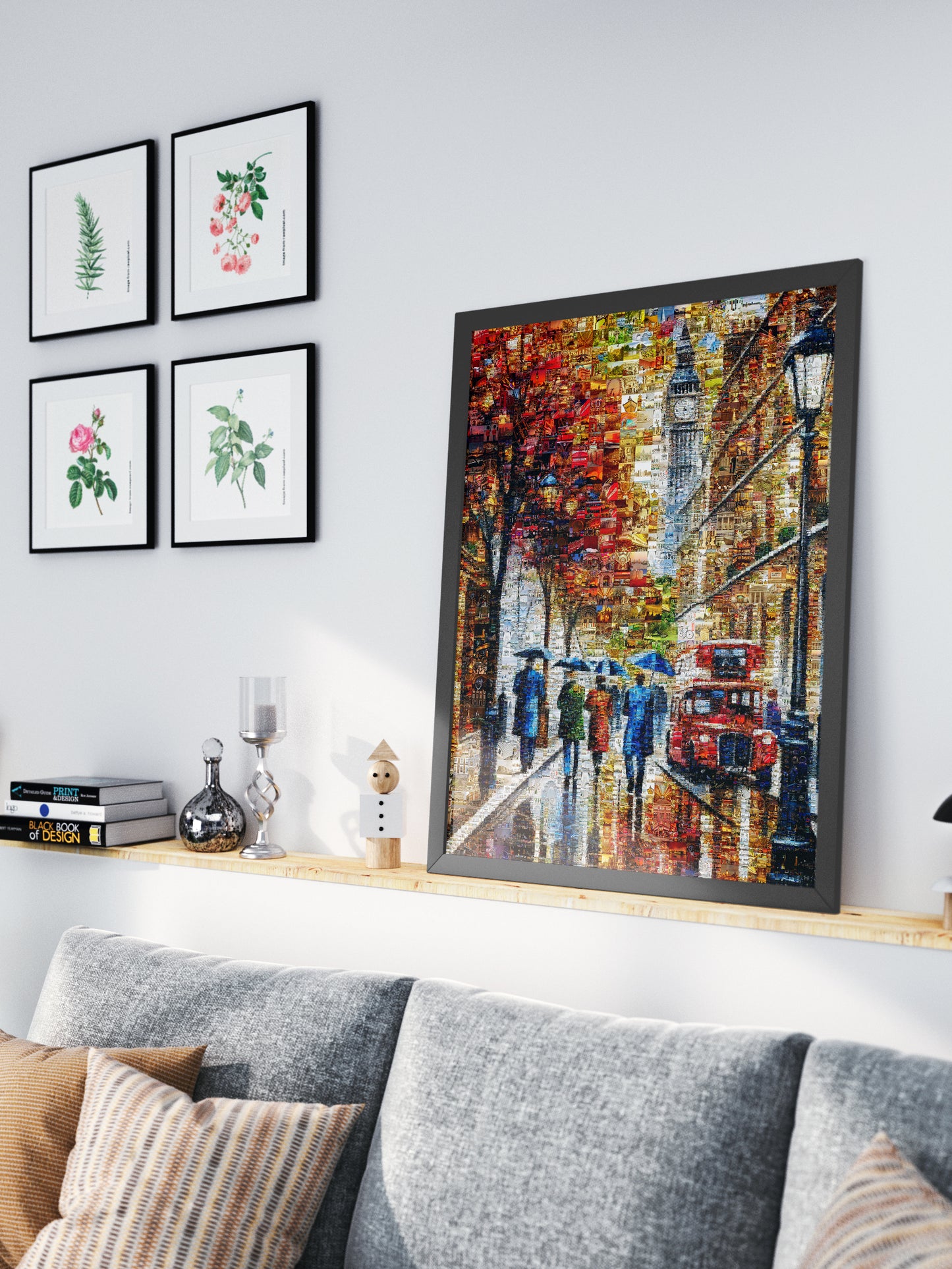 Stunning London Mosaic Artwork - Capture the Essence of the City in Vibrant Colors AtelierMosaics