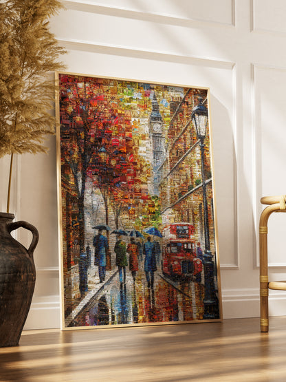 Stunning London Mosaic Artwork - Capture the Essence of the City in Vibrant Colors AtelierMosaics