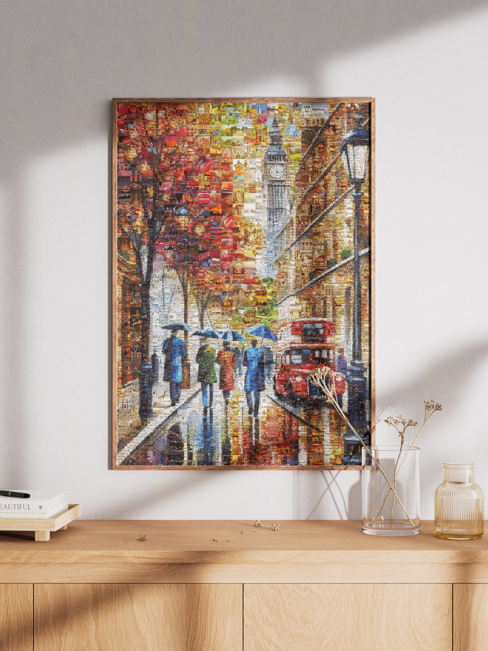 Stunning London Mosaic Artwork - Capture the Essence of the City in Vibrant Colors AtelierMosaics