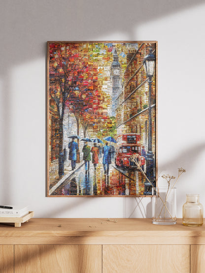 Stunning London Mosaic Artwork - Capture the Essence of the City in Vibrant Colors AtelierMosaics