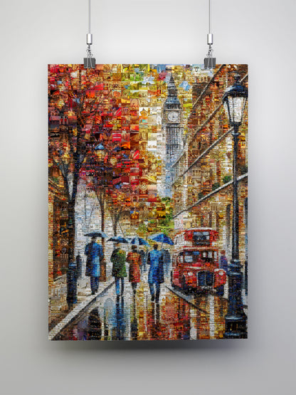 Stunning London Mosaic Artwork - Capture the Essence of the City in Vibrant Colors AtelierMosaics