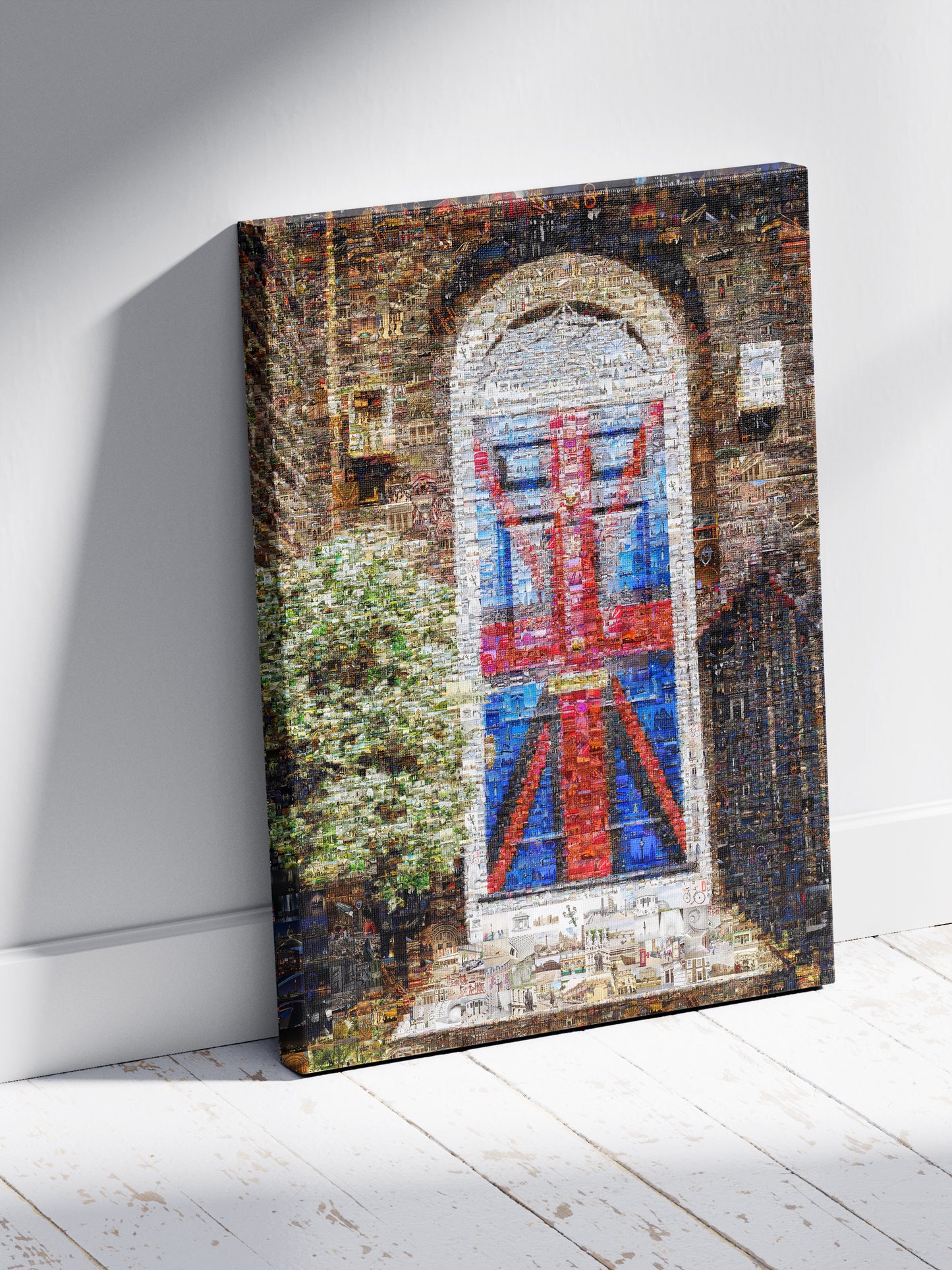 Stunning London Mosaic Artwork Featuring Iconic Union Jack Design - Perfect for Home Decor AtelierMosaics