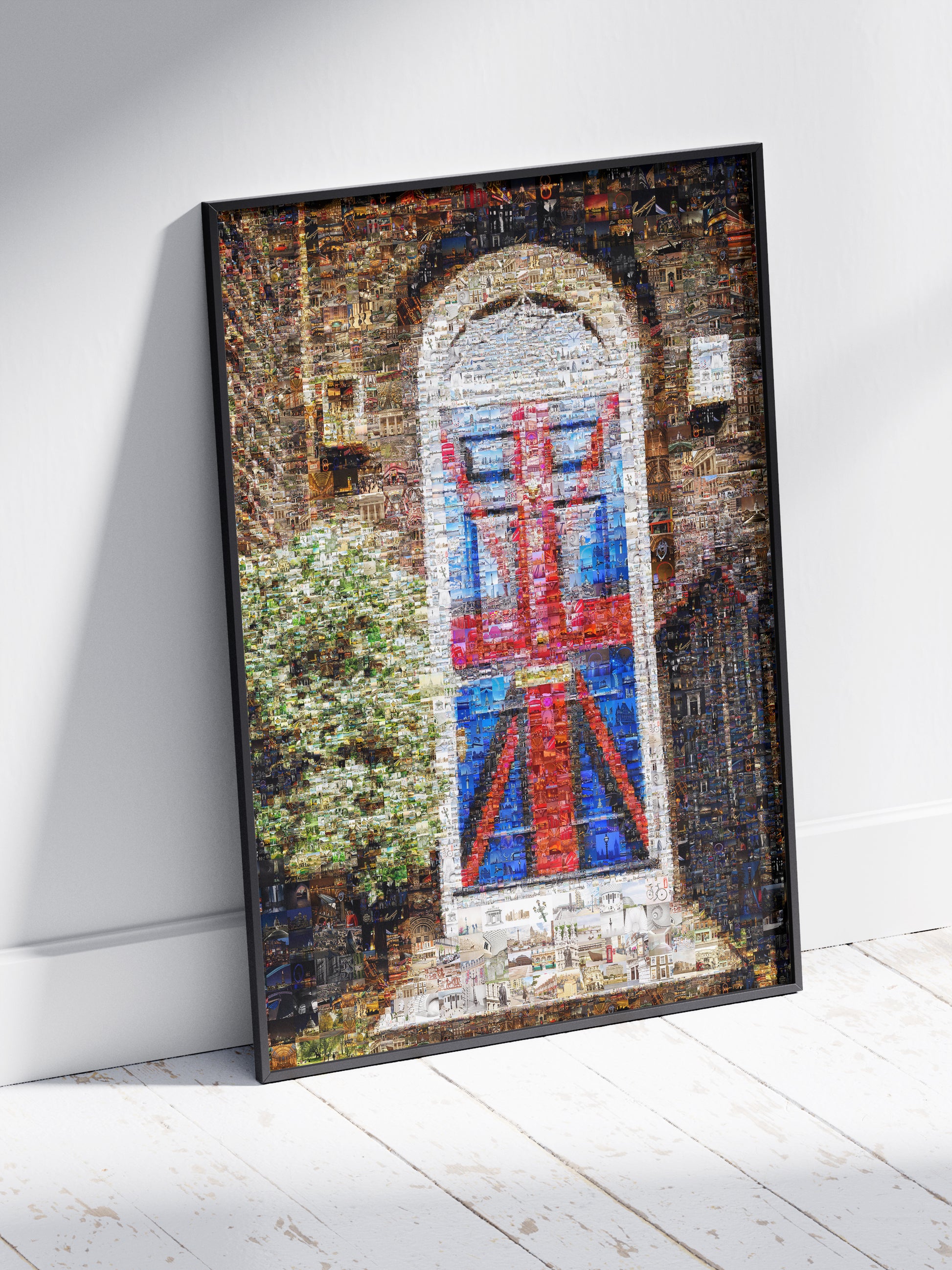 Stunning London Mosaic Artwork Featuring Iconic Union Jack Design - Perfect for Home Decor AtelierMosaics