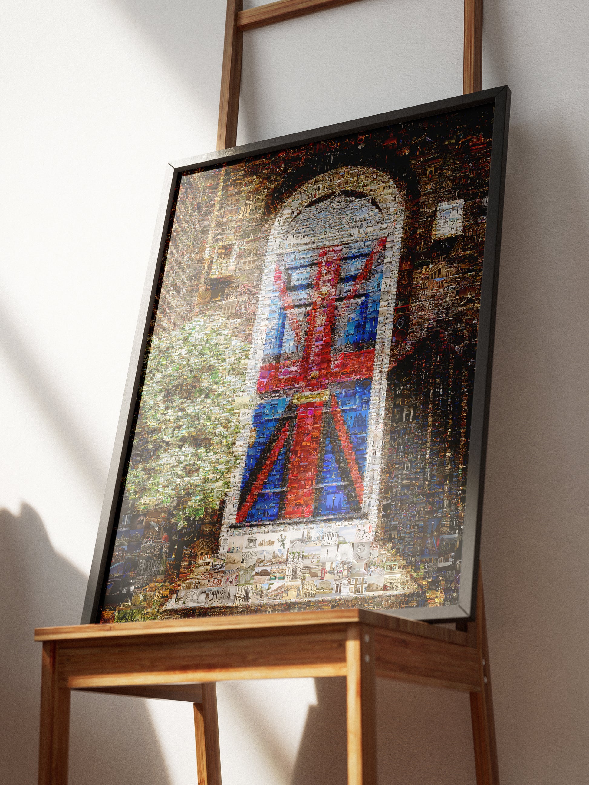 Stunning London Mosaic Artwork Featuring Iconic Union Jack Design - Perfect for Home Decor AtelierMosaics