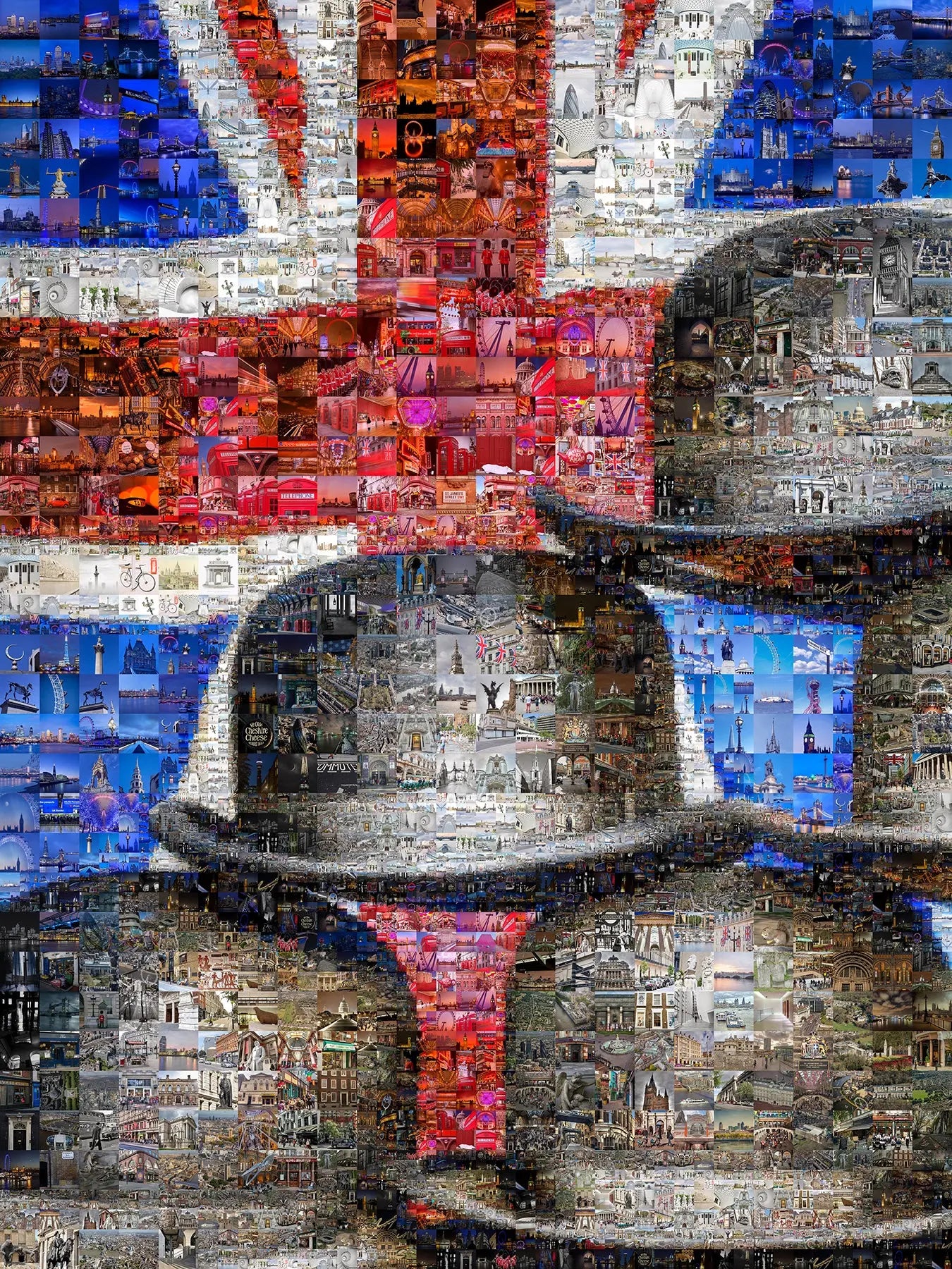 Vibrant London Mosaic Art - Iconic British Culture in Stunning Detail AtelierMosaics
