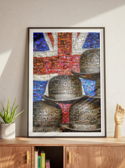 Vibrant London Mosaic Art - Iconic British Culture in Stunning Detail AtelierMosaics