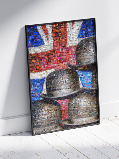 Vibrant London Mosaic Art - Iconic British Culture in Stunning Detail AtelierMosaics