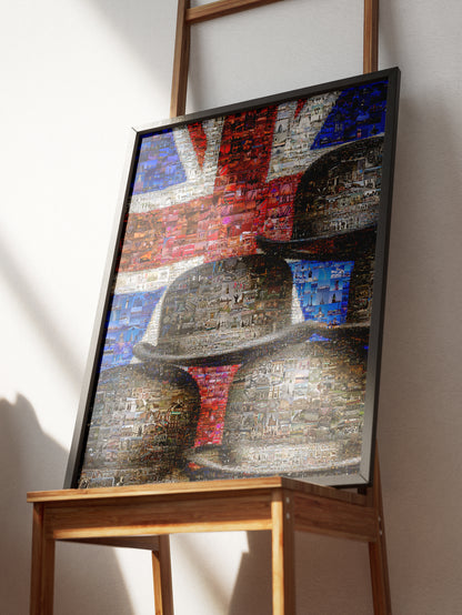 Vibrant London Mosaic Art - Iconic British Culture in Stunning Detail AtelierMosaics