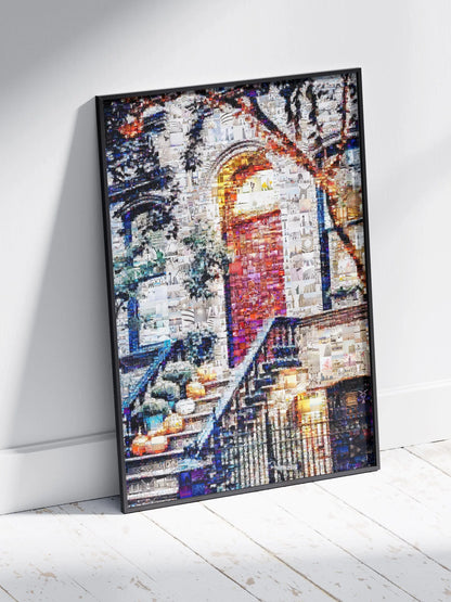 Stunning Mosaic Artwork - Vibrant Doorway Design for Home & Office Decor AtelierMosaics
