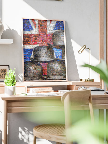 Vibrant London Mosaic Art - Iconic British Culture in Stunning Detail AtelierMosaics