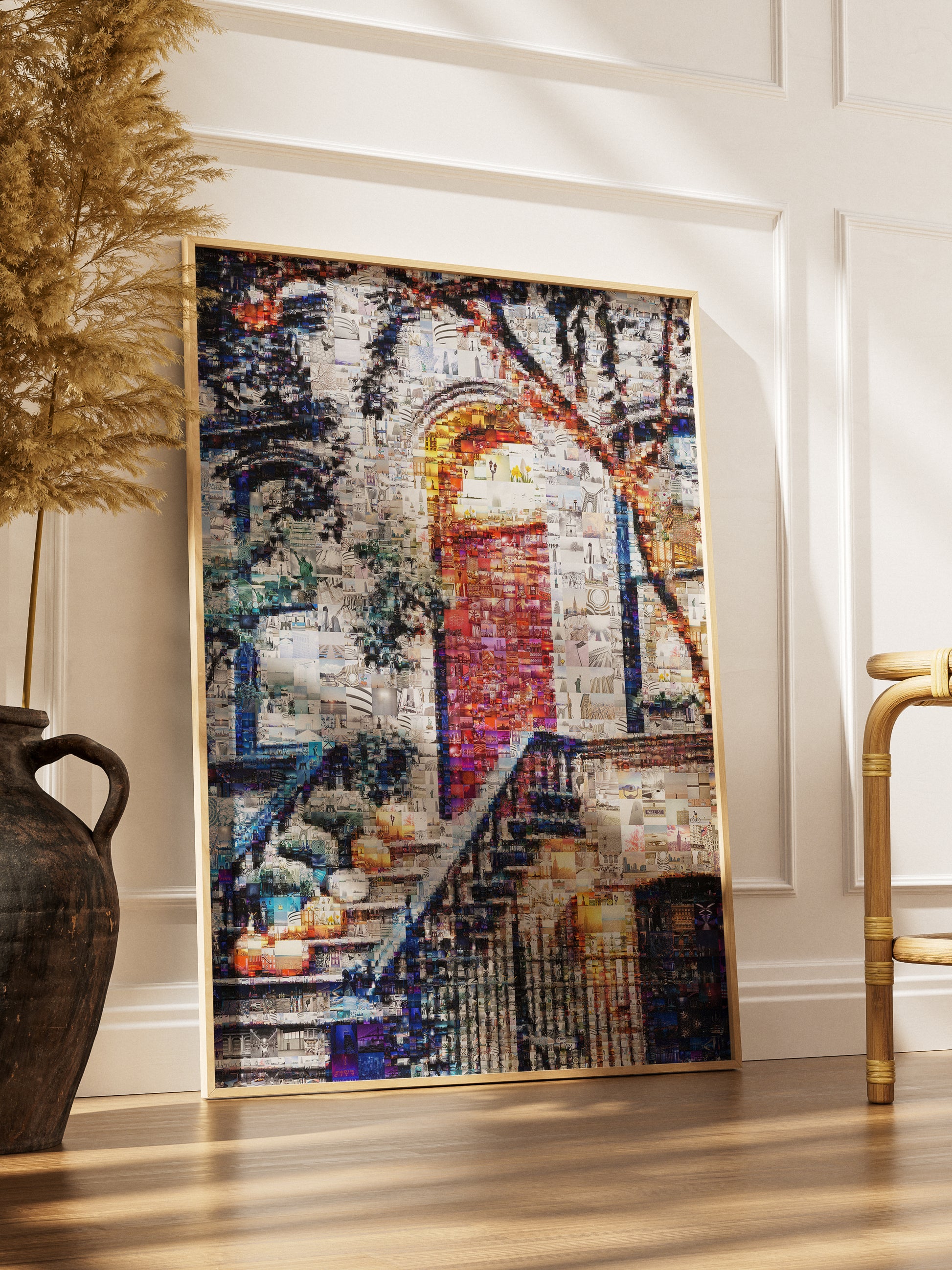 Stunning Mosaic Artwork - Vibrant Doorway Design for Home & Office Decor AtelierMosaics