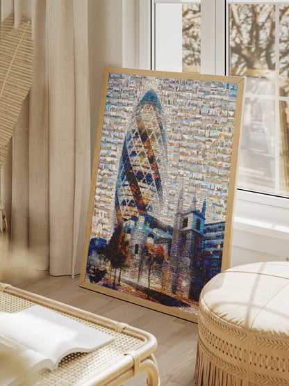 Stunning London Mosaic Artwork Featuring Iconic Landmarks – Perfect for Home or Office Decor AtelierMosaics
